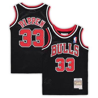 preschool mitchell and ness scottie pippen red chicago bull-336